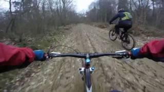 GoPro MTB at Blean woods nature reserve Nr. Canterbury in Kent