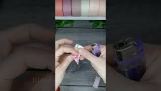 Весенний бантик #Shorts #бант #канзаши #diy @ElenaPodarki