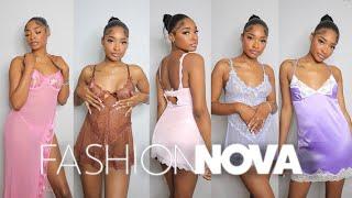 FASHION NOVA LINGERIE HAUL | Eva Williams