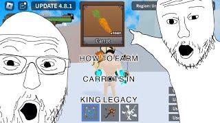 HOW TO FARM CARROTS IN KING LEGACY