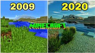 Evolution Of Minecraft From 2009 To 2020