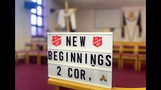 Sunday Worship - 'New Beginnings' Led by Lt. Liam Beattie