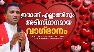 ഈ വാഗ്ദാനം വിശ്വസിച്ചാൽ മാത്രം മതി God with us Fr. Jince Cheenkallel HGN