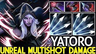 YATORO [Drow Ranger] Unreal Multishot Damage Monster Carry Dota 2