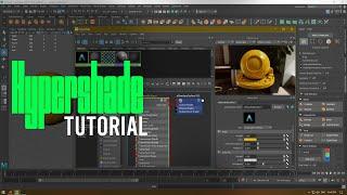 Maya Hypershade Tutorial | Hypershade Basics in Maya 2022