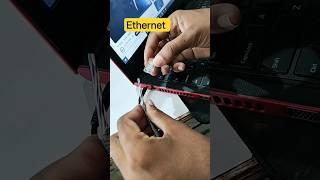 How to Fix 100% A Broken Ethernet Cable & Crimp RJ45 Connector#macnitesh#2023shorts#ethernet