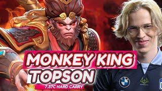 Crazy Play Topson Monkey King The Midlane - Dota 2 Pro Gameplay & Learn 7.37C #topson #monkey