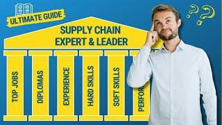 How to become a Supply Chain Manager, Expert & Leader : Complete Strategy in 7 Pillars