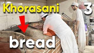 Khorasani Bread: A Unique Bake with an Extraordinary Oven Touch | How Bread Is Made In Iran!