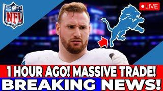 NFL SHOCK! LIONS CONFIRM TRADE RUMORS! BIGGEST TRADE EVER! DETROIT LIONS NEWS TODAY