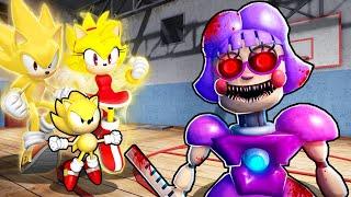 SUPER SONIC FAMILY ESCAPE MISS ANITRONS DETENTION IN ROBLOX