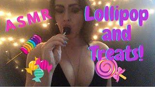 ASMR Lollipop and Treats Super Sugary ASMR Mouth Sounds RE-UPLOAD 