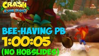 Crash Bandicoot N.Sane Trilogy: Bee-Having PB - 1:00:05 [PC] (No Hobslides)