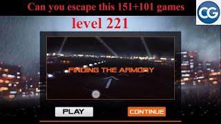 Can you escape this 151+101 games level 221 - FINDING THE ARMORY - Complete Game