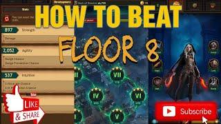 How to beat Floor 8 full Stars - Vikings: War of Clans