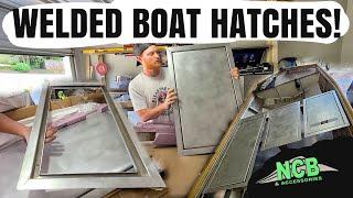 WATERPROOF HATCHES FOR YOUR BOAT! Aluminum Boat Hatch!