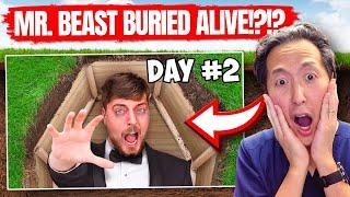 Plastic Surgeon Reacts to MR. BEAST Buried Alive! WTF is He Doing?