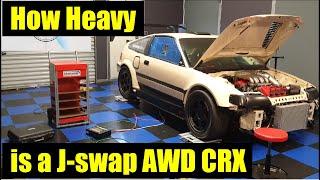 How heavy is my J-swap AWD CRX