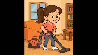 Пылесос #cartoon #hoover #staubsauger #vacuum #дом #пылесос #нравится #уборка