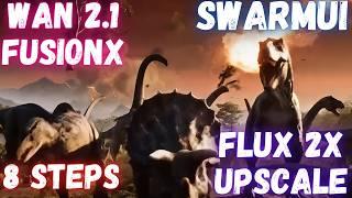 WAN 2.1 FusionX is the New Best of Local Video Generation with Only 8 Steps + FLUX Upscaling Guide