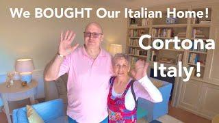 We Just BOUGHT Our Italian Dream Home in CORTONA, ITALY!  ️