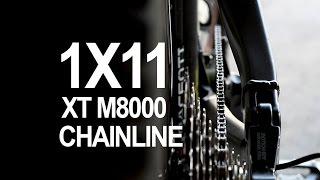 Better CHAINLINE??? 1 x 11, 1 x 12 Adjustment, Optionswith Shimano XT M8000