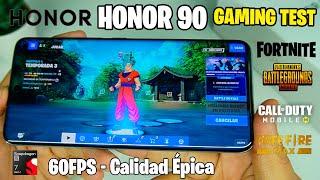 HONOR 90 Gaming Test: Fortnite, Free Fire Max, COD y PUBG Mobile (Snapdragon 7 Gen1)