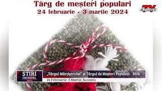 Centrul Cultural Bucovina organizează ”Târgul Mărțișorului”