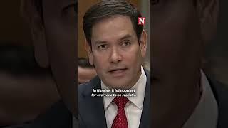 Marco Rubio 'Ukraine Must Make Concessions to End War With Russia'