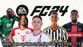 [PS4] FC 24 save data update transfer February 2024 (1.09-1.11) PS4 Hen & Switch CFW