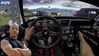 If Dominic Toretto Owned a Private Island! | AC | Fanatec DD+