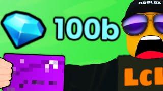 i GOT 100b MAX Gems EZ in Pet Sim 99