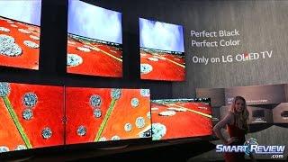 CES 2015 | LG OLED 4K TVs New Lineup | OLED Technology Demo | Ultra HD | EG9600