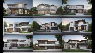 Brand new modern house front design 2024| House model design 2024