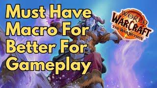 Be A Better Player (Healer) In WOW PVE With This Macro! The War Within Playing Guide