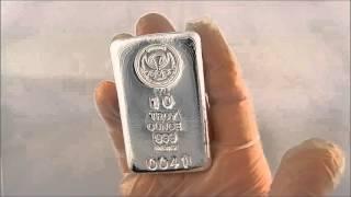 10 oz Hand Poured Loaf Silver Bar - Individual SN's - by ShinyBars