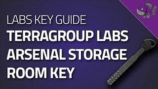 TerraGroup Labs Arsenal Storage Room Key - Key Guide - Escape From Tarkov