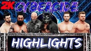 WWE 2K CAWS | TDWF CyberCide PPV Highlights | CAW Wrestling Universe