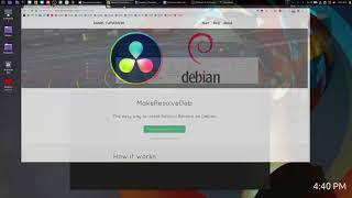 GNU/Linux Tech Tips - Installing Davinci Resolve 15