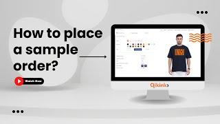 How to place a sample order with Qikink