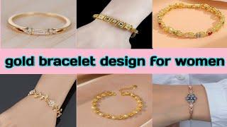 Latest gold bracelet design 2024// Bracelet design women//Gold bracelet design//#goldjewellery