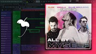 Alok x Sigala x Ellie Goulding - All By Myself (FL Studio Remake)