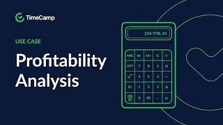 Project profitability insights, time tracking | TimeCamp