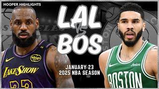 Los Angeles Lakers vs Boston Celtics Full Game Highlights | Jan 23 | 2025 NBA Season