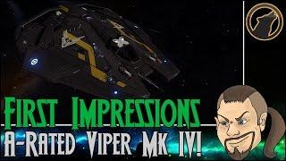 Elite: Dangerous - First Impressions: A-Rated Viper Mk IV! [Review]