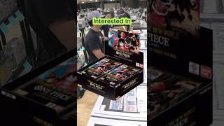 SELLING ONE PIECE BOOSTER BOXES | OP09 #cardshow #onepiece #detroit #vendorpov #op09 #selling