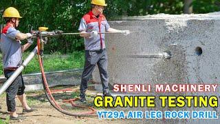 How to Use the Shenli YT29A Pneumatic Rock Drill