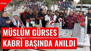 Müslüm Gürses ölümünün 12’nci yıldönümünde kabri başında anıldı