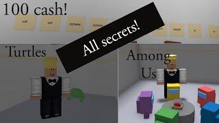 All secrets in Cook Burgers! (Roblox)