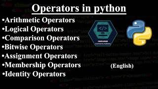 9. Operators in Python - Arithmetic Operators